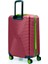 Orta Boy Valiz 4x2 Teker Bordo 1169 2