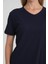 Alexandergardı Fitilli V Yaka Comfort Fit T-Shirt (E24-74602) 5