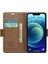 IPhone 12 Mini Cüzdan Kılıf Anti Dolandırıcılık Kart Yuvası Darbeye Dayanıklı (Yurt Dışından) 5