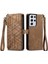 Samsung Galaxy S21 Ultra Darbeye Deri Kılıf Için Flip Case Basit (Yurt Dışından) 1