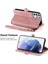 Samsung Galaxy S21 Ultra Darbeye Deri Kılıf Için Flip Case Basit (Yurt Dışından) 5
