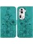 Oppo Oppo 11 Pro 5g Için Kılıf Kart Tutucu Kabartmalı Zambak Kickstand Cüzdan (Yurt Dışından) 1