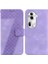 Oppo Phone 11 Pro 5g Için Telefon Kılıfı Pu Deri Kabartmalı Desen Çevirme Folyo (Yurt Dışından) 1