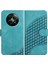 Realme 12 5g Flip Iş Pu Deri Flip Kapak Için Flip Case Geometrik (Yurt Dışından) 1