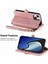 IPhone 15 Için Flip Case Deri Kılıf Cüzdan Kapak Kapak Darbeye Basit (Yurt Dışından) 5