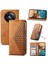 Realme 12 5g El Kayışı Standı Için Flip Case Günlük Kullanım Eşkenar Dörtgen Şekli Cüzdan (Yurt Dışından) 1