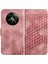 Realme 12 5g Flip Iş Pu Deri Flip Kapak Için Flip Case Geometrik (Yurt Dışından) 1