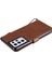 Kart Yuvası Klasik Düz Renk ile Samsung Galaxy S21 Ultra Için Flip Case (Yurt Dışından) 5