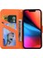 IPhone 13 Için Flip Case Pro Max Basit Iş Kapak Çevirin Deri Kılıf (Yurt Dışından) 5