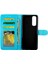 Realme 7 Kart Tutucu Darbeye Pu Deri Kickstand Için Flip Case (Yurt Dışından) 5