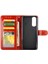 Realme 7 Kart Tutucu Darbeye Pu Deri Kickstand Için Flip Case (Yurt Dışından) 4