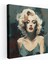 Marilyn Monroe Kanvas Tablo - Vintage Film Posteri - Marilyn Monroe, Ev Dekorasyonu, Duvar Sanatı, Kanvas Tablo, 30X30 1