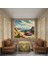 Sahil Yolu Gezisi Kanvas Tablo, 30X30 2