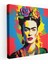 Pop Art Frida Kahlo Kanvas Tablo - Frida Kahlo, Duvar Dekorasyonu, Kişilik, Kanvas Tablo, 30X30 1