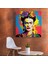 Pop Art Frida Kahlo Kanvas Tablo - Frida Kahlo, Duvar Dekorasyonu, Kişilik, Kanvas Tablo, 30X30 3