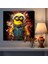 Minyonlar Duvar Sanatı - Pop Art Tarzı Kanvas Tablo - Minionlar, Canlı Renkler, Kanvas Tablo, Ev Dekorasyonu, 30X30 2