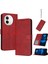 Kart Yuvası ile Vıvo V30E 5g Için Flip Case Pu Deri Saf Renk ile (Yurt Dışından) 1