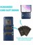 Samsung Galaxy S24 Artı Kılıf Cüzdan Kart Tutucu Premium ile Uyumlu (Yurt Dışından) 3