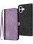 IPhone 16 Için Kılıf Artı Kart Yuvası Standı ile Flip Folio Kitap Kickstand Pu (Yurt Dışından) 1