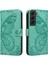 Samsung Galaxy S21 Artı Yüksek Kaliteli Deri ile Kabartmalı Flip Case (Yurt Dışından) 1