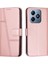 Realme C61 Yan Toka Tam Koruma Kartı Ekleme Pu Için Flip Case (Yurt Dışından) 1