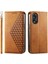 Oppo A38 4g Günlük Kullanım Için Flip Case Cüzdan Eşkenar Dörtgen Şekli Standı El Kayışı (Yurt Dışından) 1