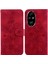 Honor Için Flip Case 200 Pro 5g Cüzdan Kart Tutucu Manyetik Kabartmalı Zambak (Yurt Dışından) 1