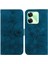 Realme C61 Kabartmalı Zambak Cüzdan Kickstand Manyetik Kart Için Flip Case (Yurt Dışından) 1