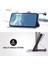 Motorola Kenar 50 Pro Manyetik Kapak Için Flip Case Kart Yuvası Standı ile Pu (Yurt Dışından) 4