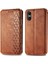 Sony Xperia 10 Vi Için Flip Case Moda Tasarımı Zarif Iş Çevirme (Yurt Dışından) 1