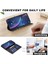 IPhone 11 Pro Max Rfıd Engelleme Kickstand Kart Yuvaları Tutucu Için Flip Case (Yurt Dışından) 5