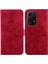 Honor Için Flip Case 200 Lite Kabartmalı Zambak Manyetik Kickstand Kart Tutucu (Yurt Dışından) 1
