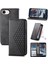 IPhone Se 2024 Cüzdan Günlük Kullanım Için Flip Case El Kayışı Standı Eşkenar Dörtgen (Yurt Dışından) 1
