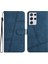 Samsung Galaxy S21 Ultra Cüzdan Pu Deri Kart Yuvaları Tutucu Için Flip Case (Yurt Dışından) 1