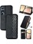 Realme C65 Için Flip Case Moda Tasarım Deri Kılıf Kapak Kapak Cüzdan (Yurt Dışından) 1