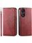 Oppo A78 4g Eşkenar Dörtgen Şekli Günlük Kullanım Için Flip Case El Kayışı Standı Cüzdan (Yurt Dışından) 1