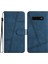 Samsung Galaxy S10 Bilek Kayışı Tam Koruma Cüzdan Pu Için Flip Case (Yurt Dışından) 1