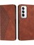 Oppo Oppo 12 5g Kickstand Kart Ekleme Pu Deri Cüzdan Için Flip Case (Yurt Dışından) 4