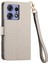 Motorola Kenar 50 Pro Aşk Deri Kılıf Cüzdan Fermuar Için Flip Case (Yurt Dışından) 5