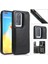 Huawei P40 Kart Yuvaları Için Cüzdan Durumda Çift Manyetik Toka Kickstand Pu (Yurt Dışından) 2