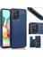 Kart Tutucu Kickstand Çift ile Samsung Galaxy A71 4g Için Cüzdan Kılıf (Yurt Dışından) 1
