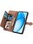 Oppo A60 4g Flip Fermuar Tarzı Iş Cüzdan Çoklu Kart Için Flip Case (Yurt Dışından) 5