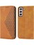 Samsung Galaxy S21 Fe Cüzdan Eşkenar Dörtgen Şekli Standı El Kayışı Için Flip Case (Yurt Dışından) 1