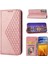 Samsung Galaxy S22 Günlük Kullanım Için Flip Case Standı Cüzdan El Kayışı Eşkenar Dörtgen (Yurt Dışından) 2