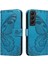 Kredi Kartı Yuvası Ayrılabilir El ile Samsung Galaxy S22 Için Flip Case (Yurt Dışından) 1