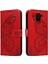 Samsung Galaxy J6 2018 Için Flip Case Ayrılabilir El Kayışı Kabartmalı Yüksek (Yurt Dışından) 1