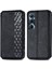 Realme C65 Için Flip Case Moda Tasarım Deri Kılıf Kapak Kapak Cüzdan (Yurt Dışından) 1