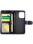 IPhone 13 Için Flip Case Pro Pu Deri Manyetik Kapatma Kickstand Kart (Yurt Dışından) 3