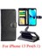 IPhone 13 Için Flip Case Pro Pu Deri Manyetik Kapatma Kickstand Kart (Yurt Dışından) 5