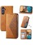 Samsung Galaxy S24 Cüzdan Eşkenar Dörtgen Şekli Standı Günlük Kullanım Için Flip Case (Yurt Dışından) 5
